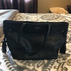 Black Kate spade shoulder bag/tote
